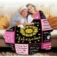 thumbnail image 4 of Friend Blanket Friend Gifts for Women,Unique Friendship Throws and Blankets Flannel Friend Birthday Gifts for Women Bestie Friends Female Soul Sister 50"x40", 4 of 5