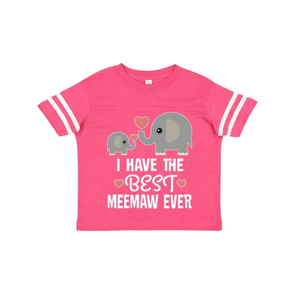 Inktastic Best Meemaw Ever Grandkids Boys or Girls Toddler T-Shirt