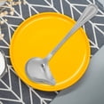thumbnail image 4 of Saucier Spoon With Spout Stainless Steel Gravy Ladle Sauce Soup Spoon Kitchen Utensil For Spooning Gravies And Sauces, 4 of 9