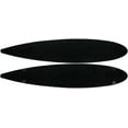 thumbnail image 1 of Moose Longboard 9" x 47" Pintail Deck Black, 1 of 1