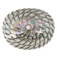 thumbnail image 6 of Ruvati 19 inch Murano Glass Art Vessel Seashell Decorative Pattern Bathroom Sink, 6 of 6
