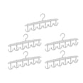 thumbnail image 3 of 5 perchas giratorias con 12 ganchos para ropa, para guardar toallas y sujetadores en el armario. Gris, 3 of 7