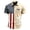 Beige-C4, variant on America's 250th Anniversary Hawaiian Shirt for Men 4th Of July American Flag Printed Shirts Short Sleeve Button Down Patriotic Tee for Memorial Day Independence Day Casual Tee,Red 3XL