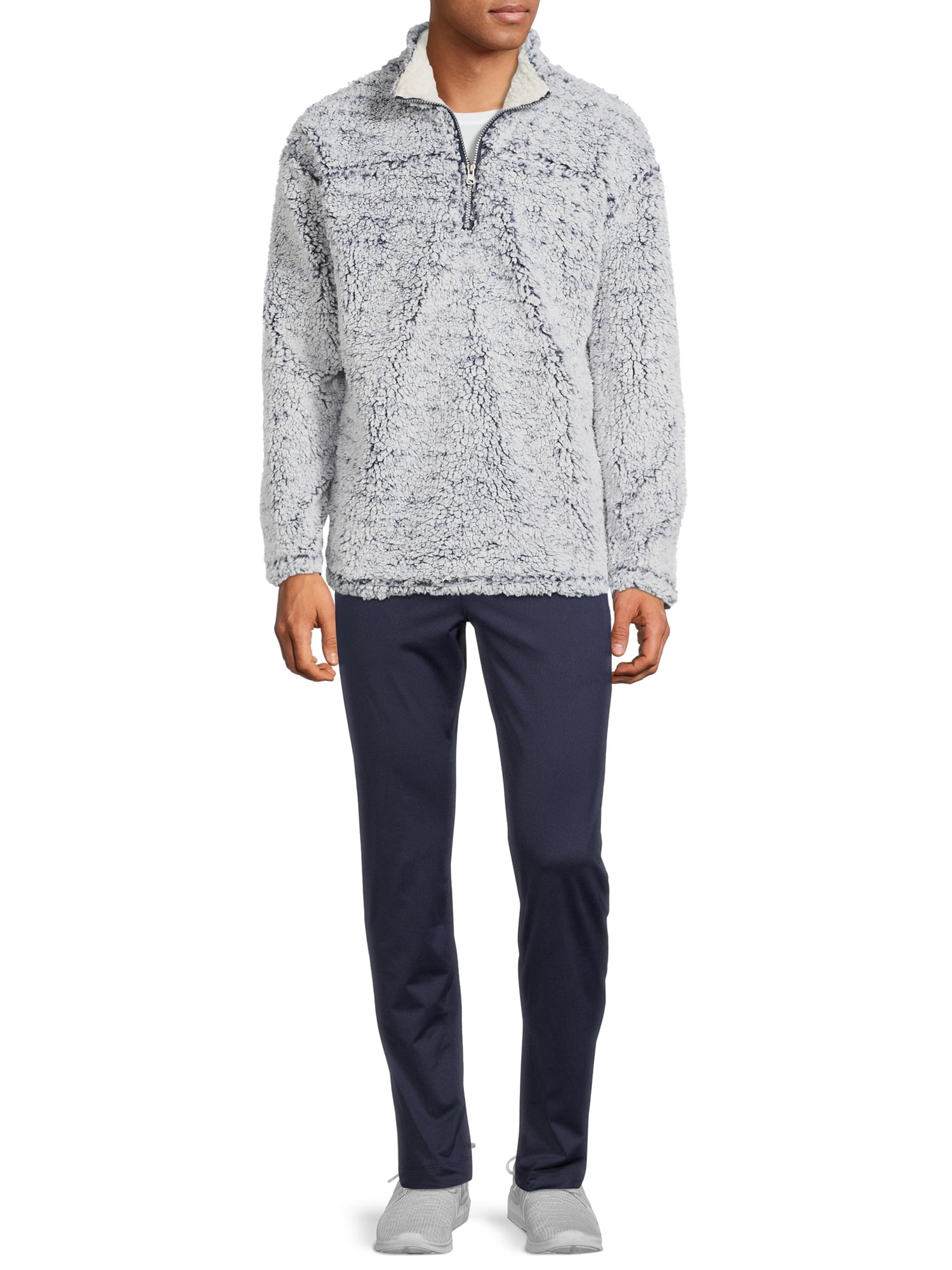 Fluffy fleece cheap quarter zip