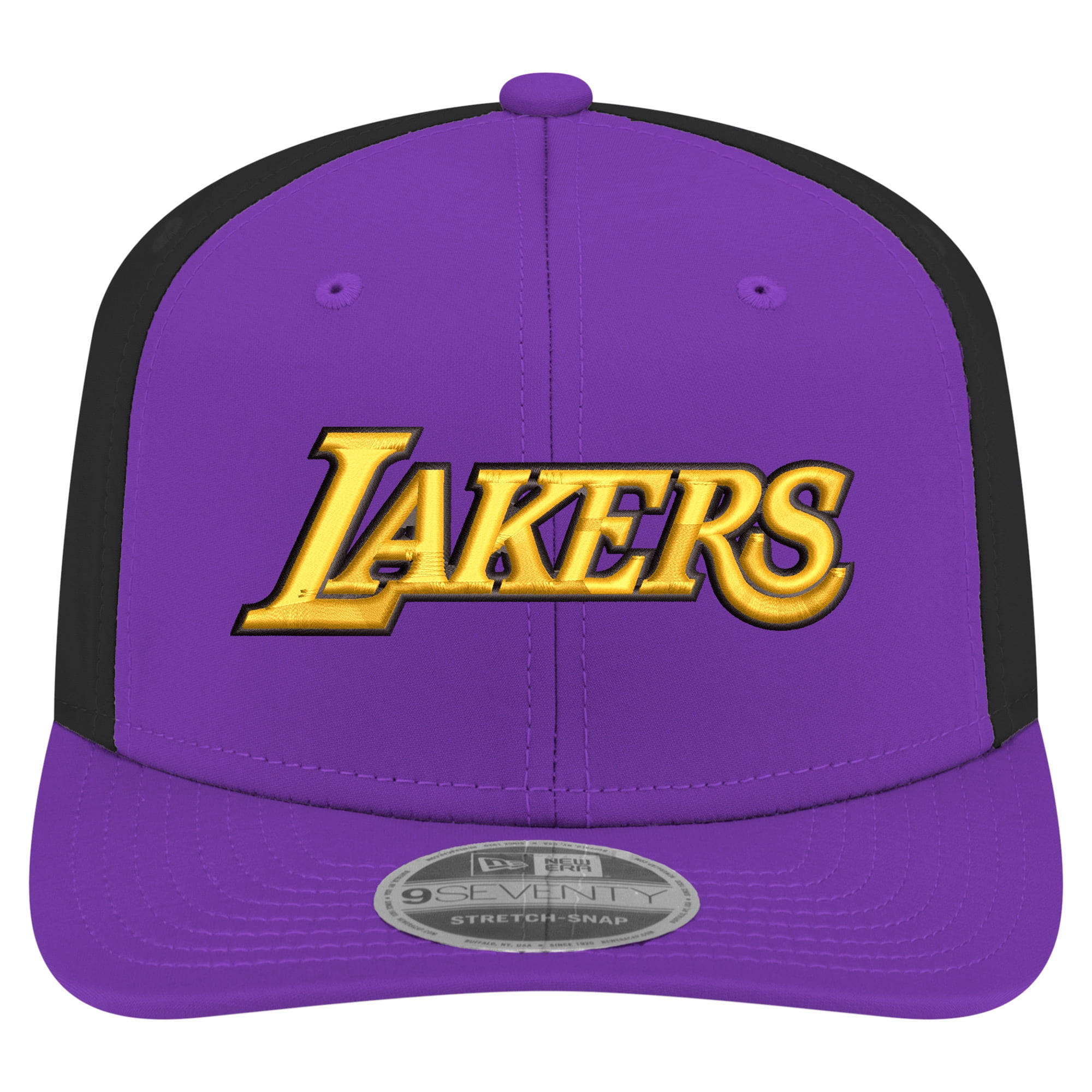 Men's New Era  Purple Los Angeles Lakers Statement Edition Jersey Hook 9SEVENTY Stretch-Snap Hat