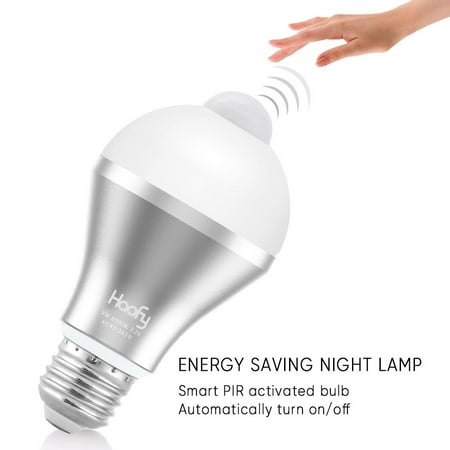 LAFGUR Motion Sensor Light Bulb,9W Smart PIR LED Bulbs Auto On/Off Security Lights Outdoor/Indoor For Stairs Front Door Hallway Patio Yard Garage