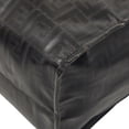 thumbnail image 4 of Pre-Owned Fendi Mania Zucca x Fila Collaboration Tote Bag 8BH357 Black Leather Wool Women's..., 4 of 13