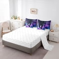 thumbnail image 5 of Homewish Tiger Animal 7-Piece Twin Bedding Set - Universe Galaxy Ombre, 5 of 8