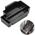 thumbnail image 1 of Center Console Organizer Insert ABS Black Materials Tray, Armrest Secondary Storage Box, Waterproof and Mildew Proof Material, Not Easy To Deform Under Pressure D, 1 of 6