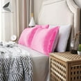 thumbnail image 3 of PULLIMORE 2 Pcs Silk Stain Pillowcase Pillow Case Cover Standard King Queen Cushion Covers for Hair and Skin (King, 20 x 40 inch, Pink), 3 of 8