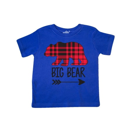 

Inktastic Plaid Big Bear with Arrow Gift Toddler Boy or Toddler Girl T-Shirt