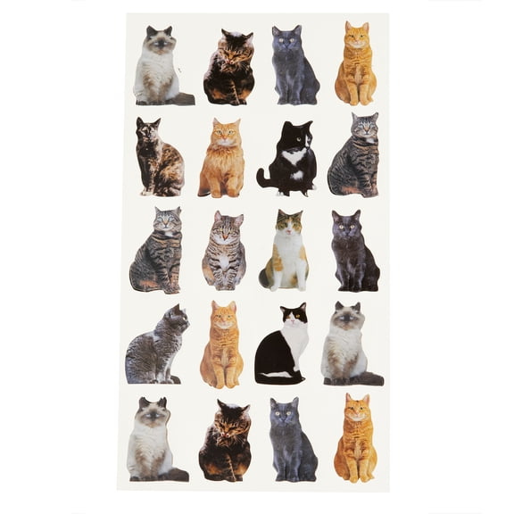 Recollections Mini Cat Stickers, 12 Packs: 20 ct. (240 total)