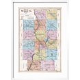 thumbnail image 2 of Art.com 1891, Summit County Map, Ohio, United States Giclee Print, White Frame Wall Art, 21" x 29", 2 of 5