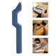 thumbnail image 1 of EXHUMKY Herramienta De Grabado Metal Con Punzón Curvo Para Joyería Resistente Color Azul, 1 of 8