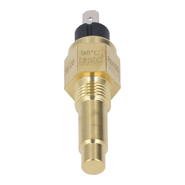 Sensor de temperatura del generador 0-120 grados Celsius Sensor de temperatura del agua confiable 3W M14 X 15 Alta sensibilidad para reemplazo ANGGREK Otros