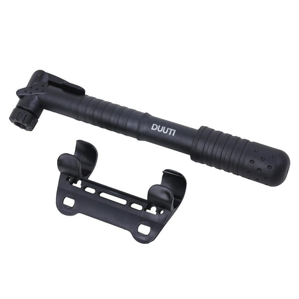Bomba de nailon para bicicleta, minibomba portátil para neumáticos de bicicleta, inflado de neumáticos superrápido compatible con la bomba de aire montada en el marco de la válvula Nerón Zulema Mini bomba de bicicleta compacta