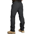 thumbnail image 2 of Men 6 Pocket Cargo Work Pants Durable Regular Fit Breathable Outdoor Utility Trousers S-XXL, 2 of 9