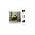 thumbnail image 6 of Decorative Flower Pots with Metal Stand for Home Decor - Modern Planters for Hallway, Entryway, and Living Room Decor - Indoor and Outdoor Pots for Plants Styling - Set of 2, 23", 19", Black, 6 of 12