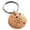 Rose, variant on Stainless Steel Heart Love Arrow Compass Engraved Small Medallion Circle Charm Keychain Keyring