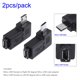 thumbnail image 1 of 2 conectores adaptadores de 90 grados micro USB hembra a micro USB macho., 1 of 6