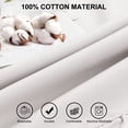 thumbnail image 4 of Cotton Body Ruffled Pillowcases 1 Pc Soft Envelope Closure Isabelline 20x48, 4 of 6