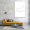 thumbnail image 3 of IDEA4WALL Framed Canvas Wall Art for Living Room, Bedroom Simple Words Canvas Prints for Modern Home Decoration Ready to Hang, 3 of 4