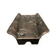 thumbnail image 4 of Bronze 22.5-in Cast Aluminum Downspout Gutter Turtle Splash Block, 4 of 4