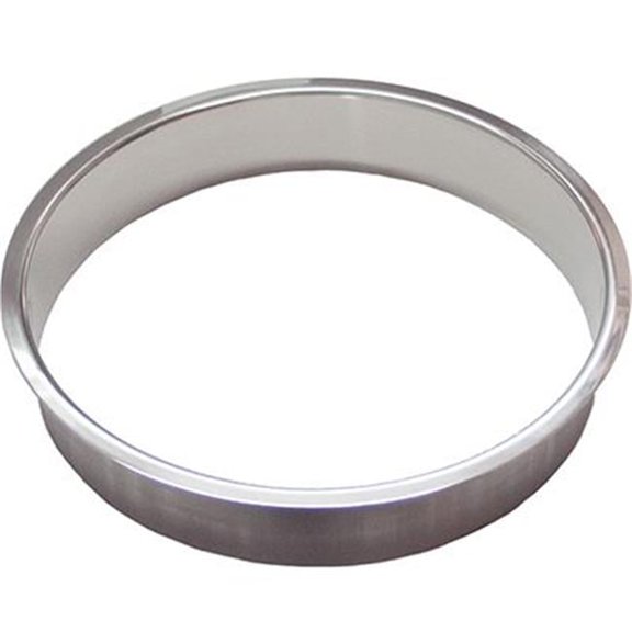 8 x 2 in. Polished Trash Grommet, Stainless Steel