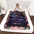 thumbnail image 3 of Gifts for Mom,Mom Blanket from Daughter Son, Mom Gift Soft Flannel Throw Blankets for Couch Bedroom Sofa Warm Blanket , Birthday for Mom (to Mom #02, 60"x80"), 3 of 6