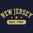 thumbnail image 3 of CafePress - New Jersey Est. 1787 Sweatshirt (Dark) - Classic Crew Neck Sweatshirt, 3 of 4