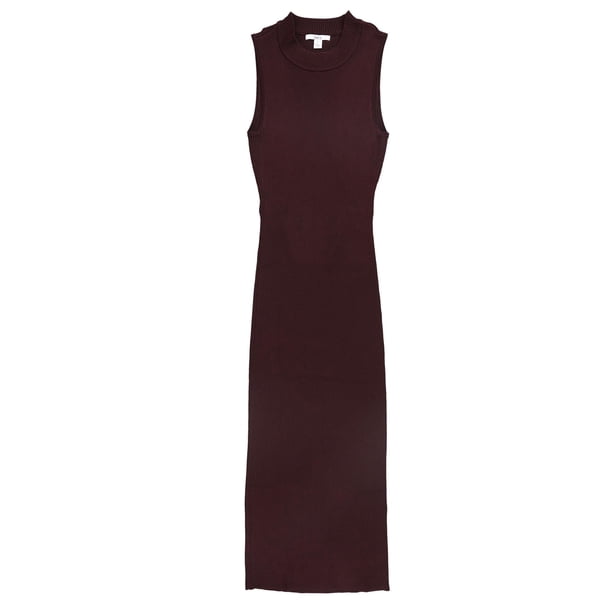 bar III Vestido suéter con espalda abierta para mujer, rojo, pequeño