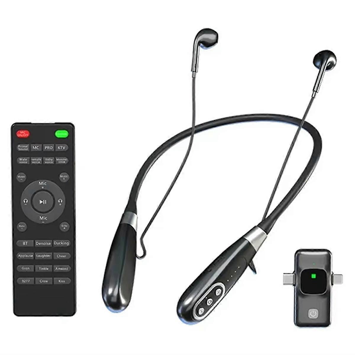 Ear Sound Card Wireless Sound Card Earphone for Live Broadcast | Walmart en línea