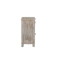 thumbnail image 5 of Taran Designs Monte 1-drawer 1-door Solid Wood Nightstand (Right) in Gray, 5 of 6