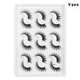 thumbnail image 2 of 9 Pairs False Eyelashes Fake Lashes Long Makeup 3D Mink Lashes Eyelash Extension Mink Eyelashes For Beauty, 2 of 4