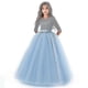 thumbnail image 1 of Girls Lace Long Prom Gowns Bridesmaid Kids Dresses For Girls Teens Girl Party Dress Kids Princess Evening Formal Wedding Vestido, 1 of 5