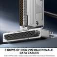 SCSI Data Cord DB62 Male Female Connection Fast Data Transfer Cable 0.5 ...