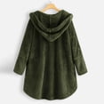 thumbnail image 6 of Kaondbfi Women's Sweater Coat, Button Up Hooded Autumn Winter Coat with Large Long Sleeved Pockets Winter Coat for Women, 6 of 7
