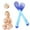 Blue, variant on Wiueurtly Baby Spoons And Forks Feeding Set 2 Pack Soft Silicone Tip Heat Sensitive Toddler Utensils First Stage For Self Feeding Baby Heat Spoon Kit Multi Color Infant Spoons