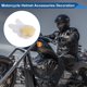 thumbnail image 3 of Accesorios de Casco de Motocicleta Decoración Alas de Estrella de Doble Capa para Cascos de Motocicleta Bicicleta Esquí Etiqueta de Tela Blanca 1 Juego, 3 of 6