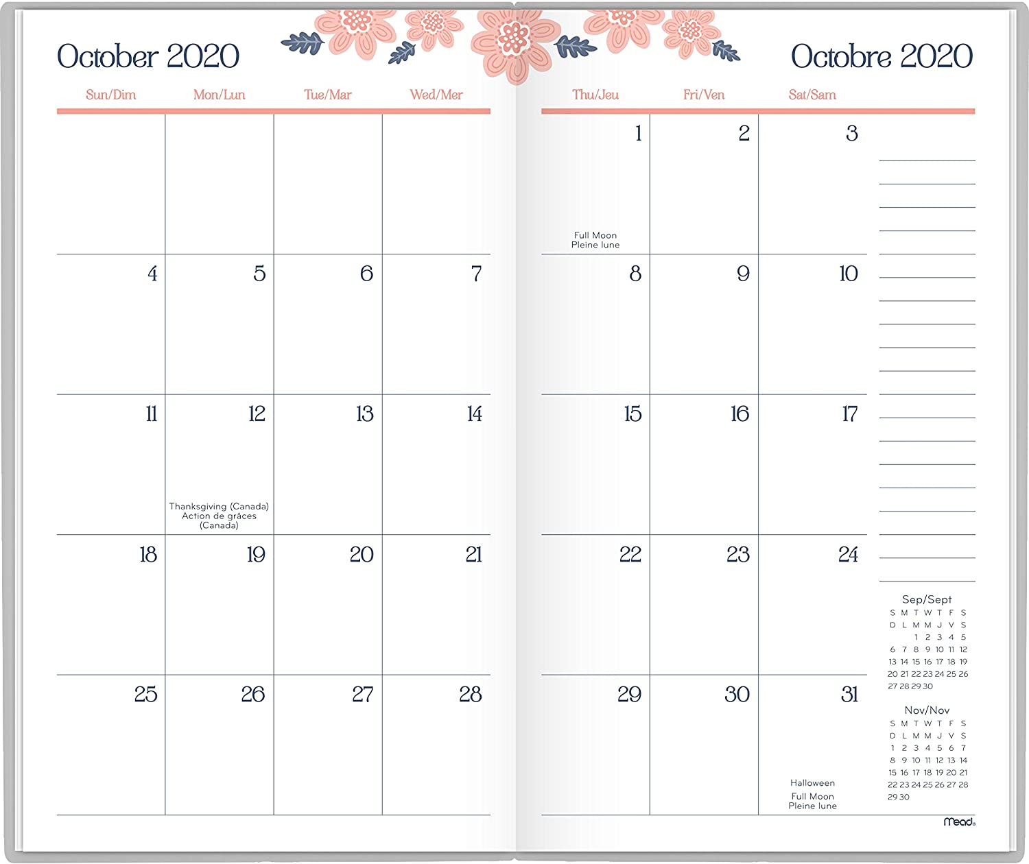 Calendar December 2021 January 2023 1319021F21 Mead 20212022 Caprice 2 Year Pocket Planner Bilingual January 2023 6.5 x 3.75