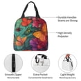 thumbnail image 3 of Naloa Butterfly Flower Cascade Print Lunch Box for Women Men,Insulated Lunch Bag,Lunchbox,Thermal Leakproof Cooler,Reusable Lunch Tote Bag for Work School Travel Picnic, 3 of 7