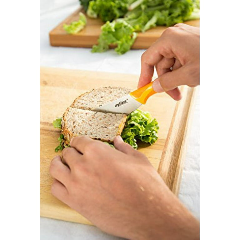 ZYLISS Sandwich Knife and Condiment Spreader, Orange 