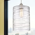 thumbnail image 2 of 516-1P-PN-G1113-L Innovations Lighting Cobbleskill - 1 Light Large Mini Pendant In Art Nouveau Style-14 Inches Tall and 9 Inches Wide-Polished Nickel, 2 of 2
