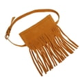 thumbnail image 1 of Bolsa Riñonera de cuero con borla retro para mujer Ndcxsfigh Para Estrenar, 1 of 7