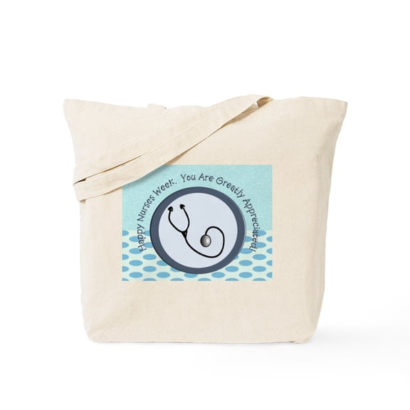 CafePress - Nurse Week May 6Th Tote Bag - Unisex Canvas Tote Bag, Beige, 1-Piece