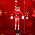 thumbnail image 2 of Muñecas Elfo  Belug De Navidad De Ajustables Decoracion De Navideña Boy Rojo, 2 of 5