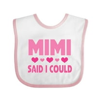 Inktastic Mimi Said Could Funny Granddaughter Girls Baby Bib