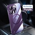 thumbnail image 1 of Magsafe-funda de lujo sin bordes para iPhone 14 Pro Max, carcasa protectora ultrafina de succión magnética, 12, 11, 13iPhone 13 Pro&CHINA&Caso y Protector de Pantalla Gao Jinjia LED, 1 of 2