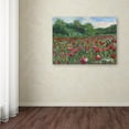 thumbnail image 3 of "Poppy Field Wood" Canvas Art by Manor Shadian, 3 of 3