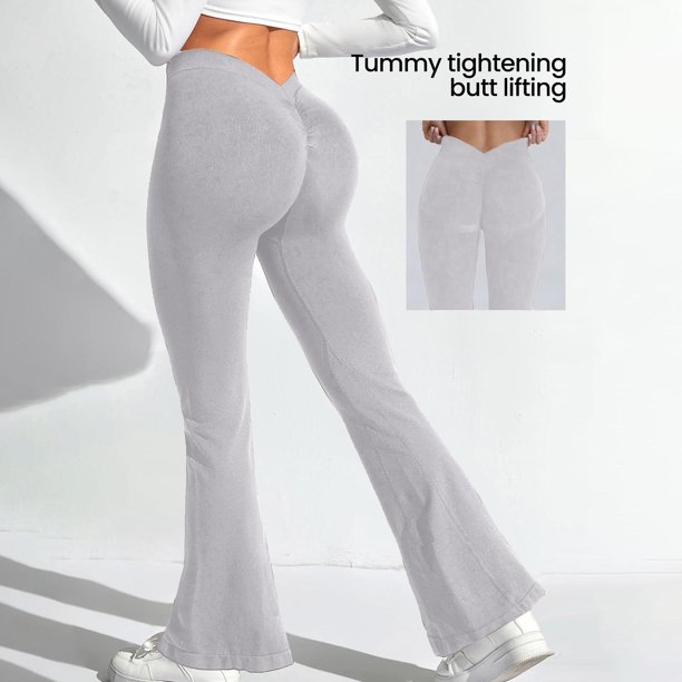 WILLBEST Pantalones de Yoga de Cintura Alta para Mujer, Mallas de Entrenamiento Que Absorben El Sudor, Elásticas, Cómodas, para Fitness, Correr, Deportes, Ropa Deportiva Chica